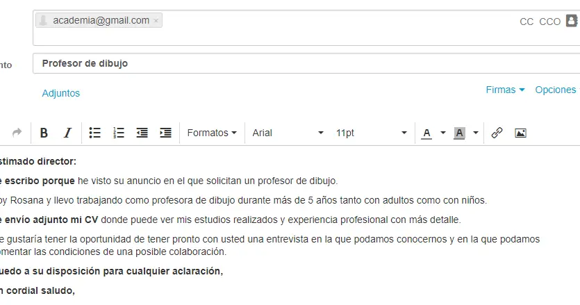 Ejemplo De Correos Formales Etiqueta Y Estructura Ejemplos 10 4694